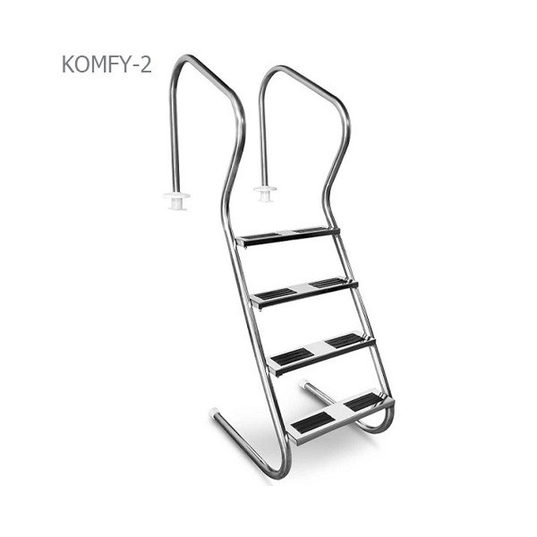 نردبان شیب دار استخر آکوامارین مدل KOMFY-2